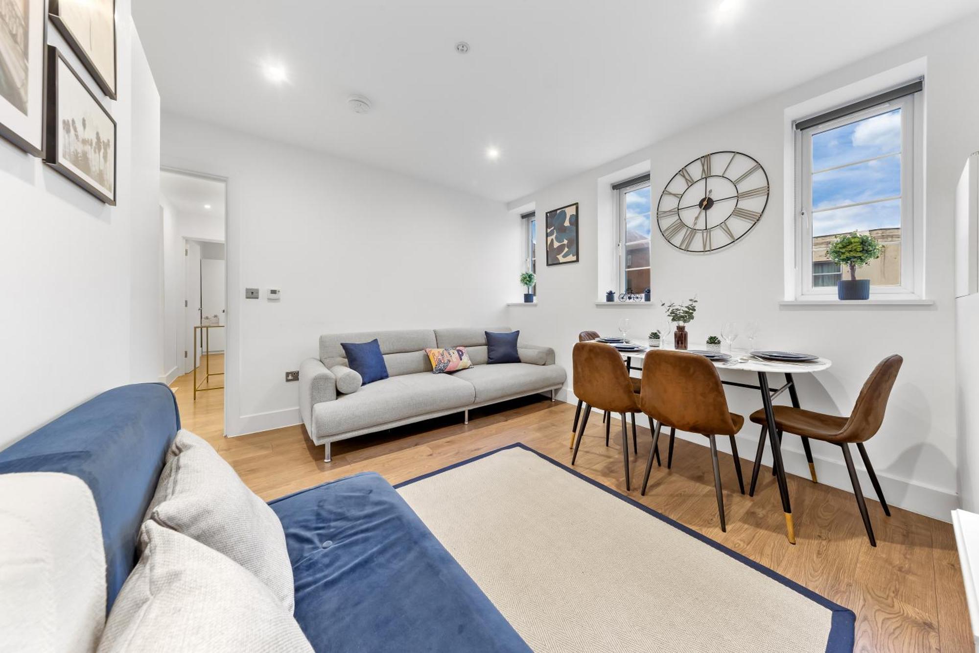 Central London Two Bedroom Serviced Apartment - Nine Elms Luxury Stay - Vauxhall & Westminster Екстериор снимка
